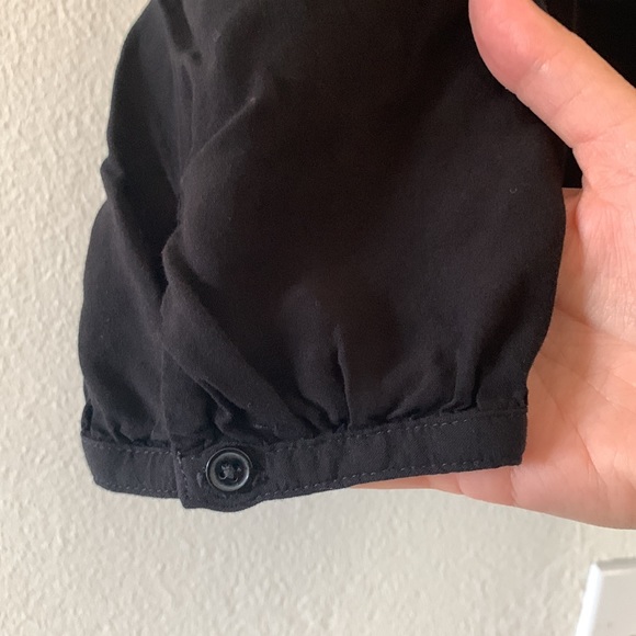Old Navy Black Boho Blouse - Picture 5 of 7